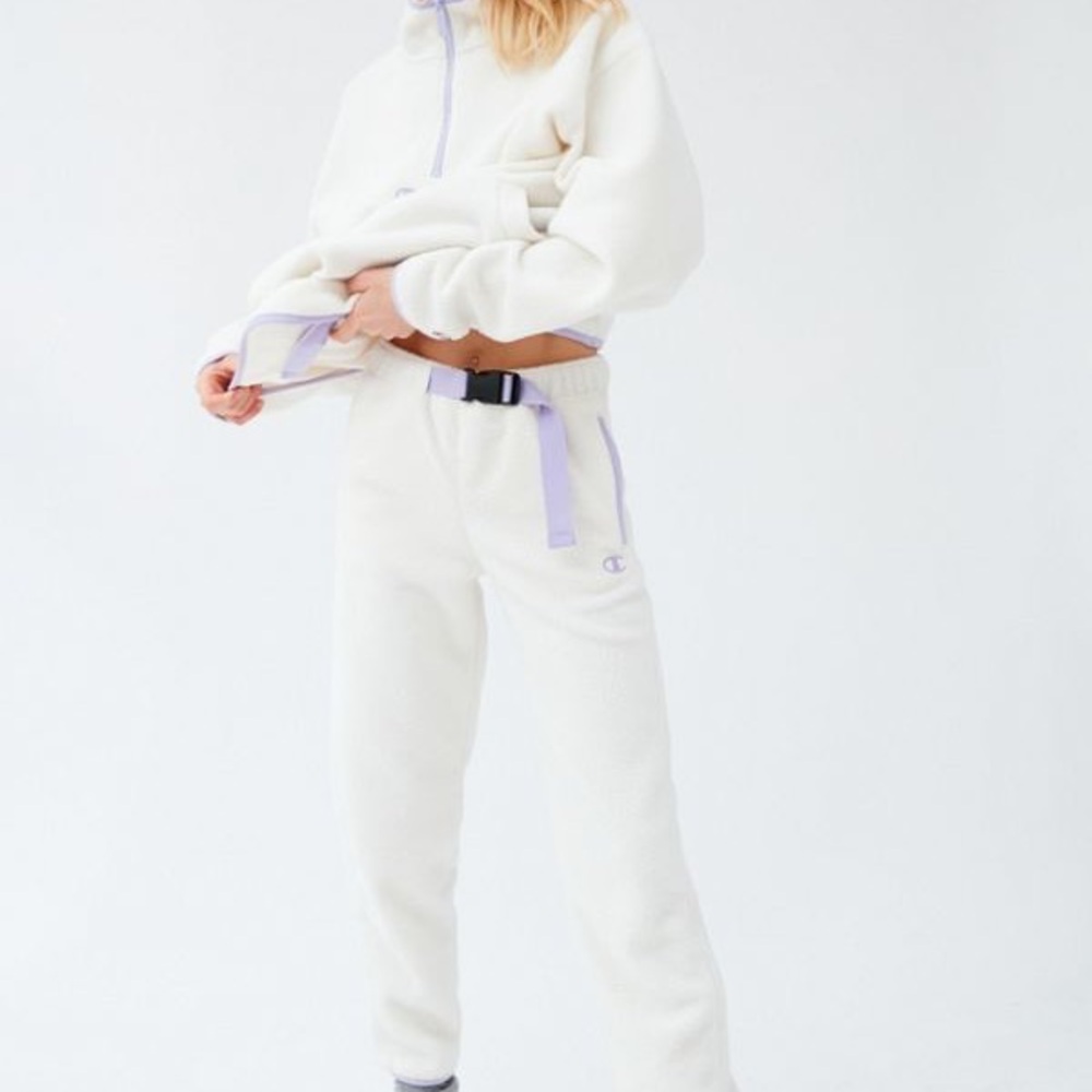 Champion Women's Cream Sweatpants